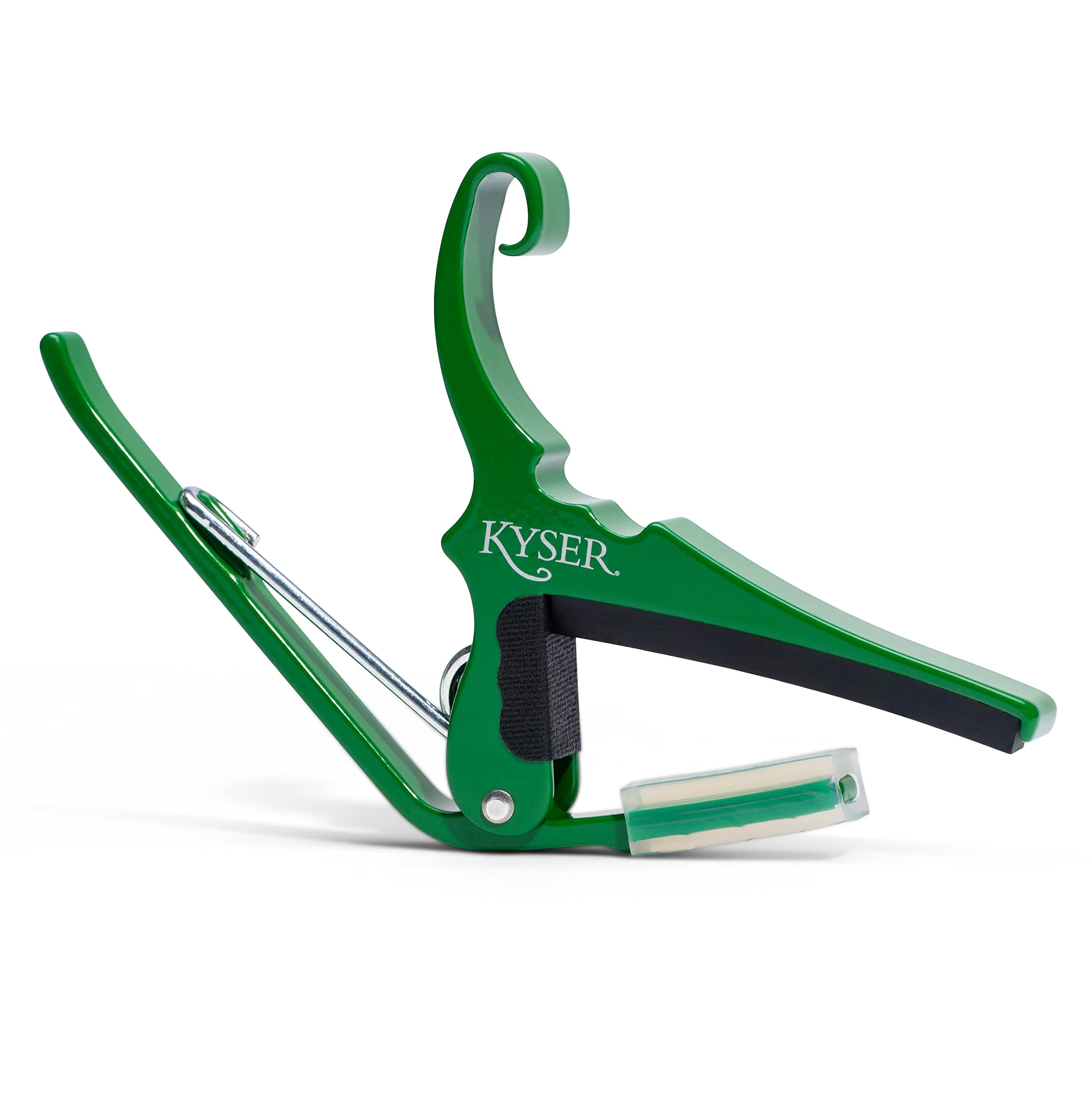 Kyser Quick-Change Capo for 6-string acoustic guitars, Emrald Green, KG6EG