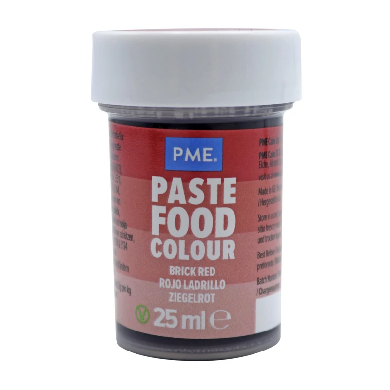 PME Paste Colour Brick Red 25 g