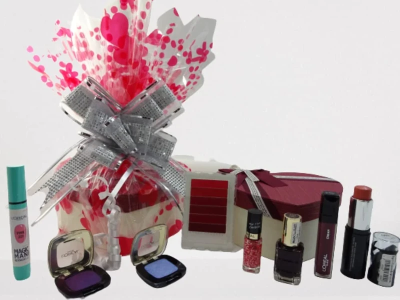 L'Oreal 7pc Luxury Make Up Beauty Box Gift Free Gift Wrapped Gift Set For Her