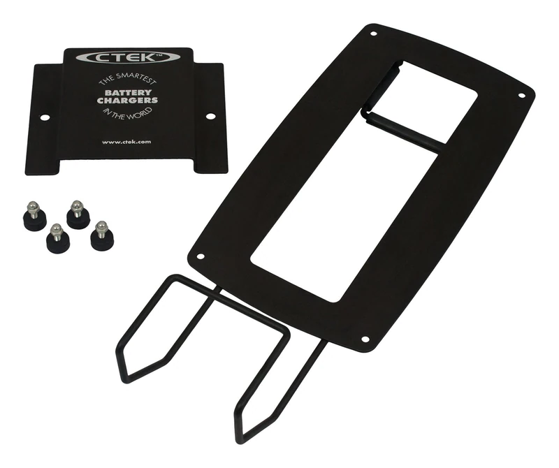 CTEK Wall Hanger 300 - Wall Mounted or Portable Shelf for Larger 300W Chargers, Black - Image 1