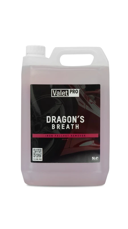 ValetPRO Dragon's Breath Wheel Cleaner for All Wheel Types - Removes Iron Fallout and Baked-on Brake Dust Remover - 5 L - Image 1