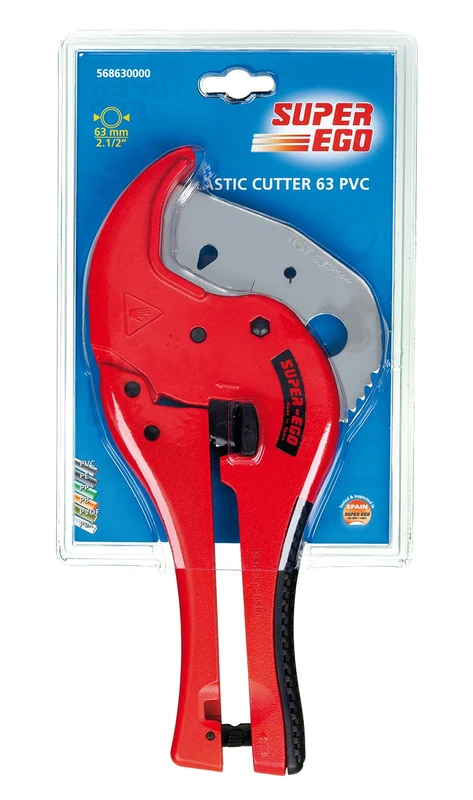 TIJERA PLASTICO 63 mm Blister Pack Sego
