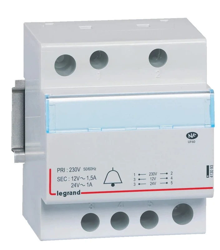 Bell 230 V/24 12 V-24 V 18 Legrand LEG413093 VA Transformer