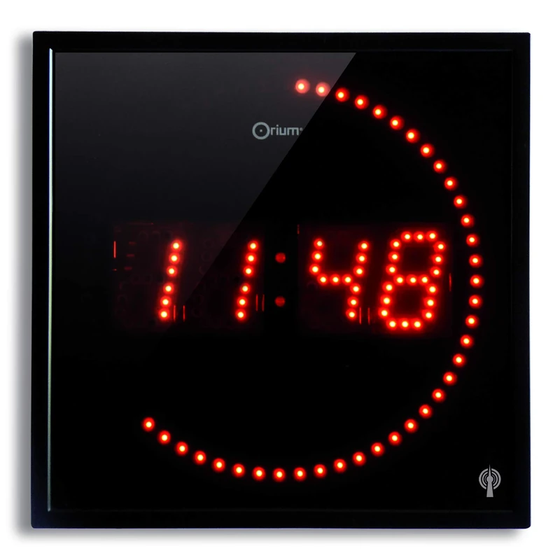 Orium Radio-Controlled LED Clock - Image 1