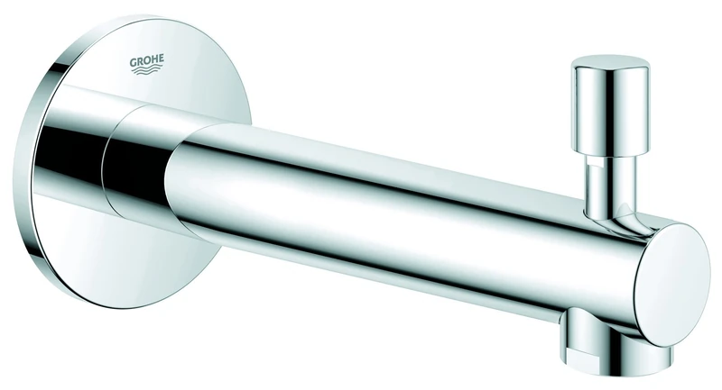 Grohe Concetto 13281001 170mm Bath Spout with Automatic Diverter - Chrome Finish