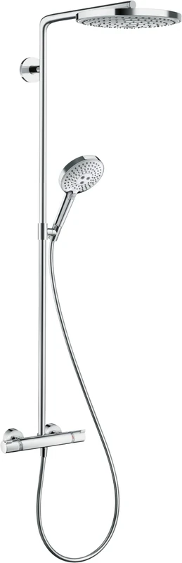 hansgrohe Raindance Select S Showerpipe 240 2jet with thermostatic shower mixer