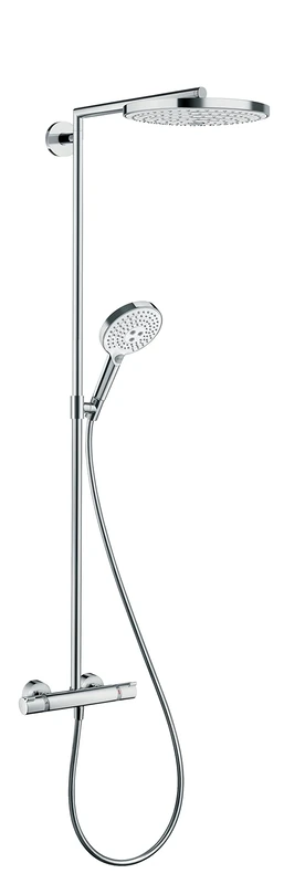 hansgrohe Raindance Select S Showerpipe 240 2jet with thermostatic shower mixer