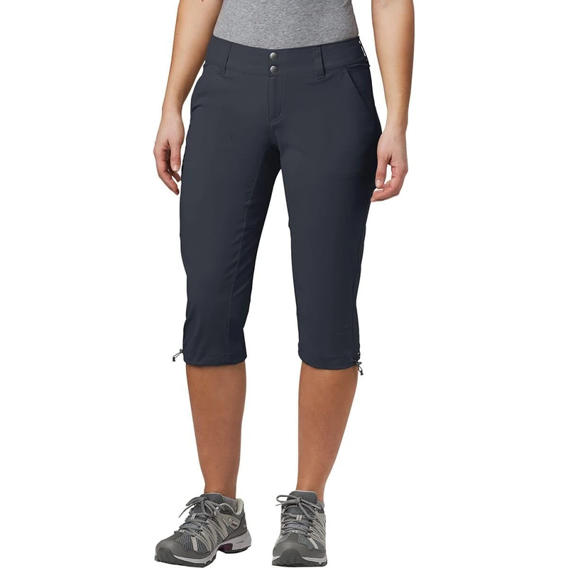 Columbia Women's Saturday Trail 2 Knee Pant Hiking Trousers, India Ink, Size W2/L18