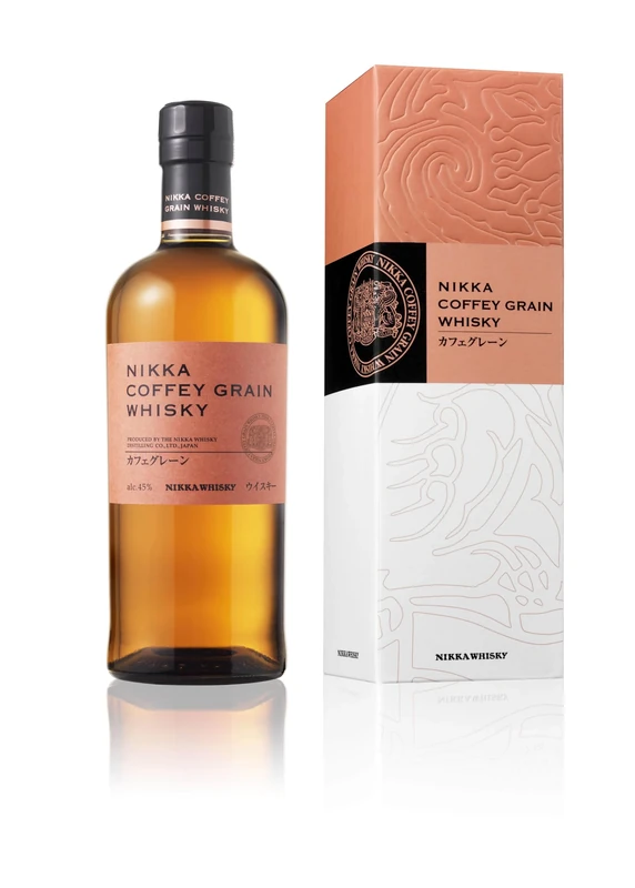 Nikka Coffey Grain Japanese Whisky | 70cl | 45% | Smooth - Tropical Fruits and Toffee Popcorn | Perfect for Gifting