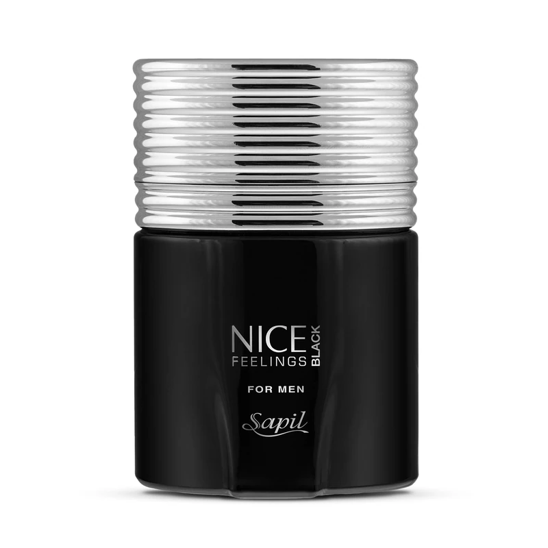Sapil Nice Feelings Black Eau de Toilette, 75ml – Dynamic Masculine Fragrance for the Stylish and Charismatic Man - Image 1