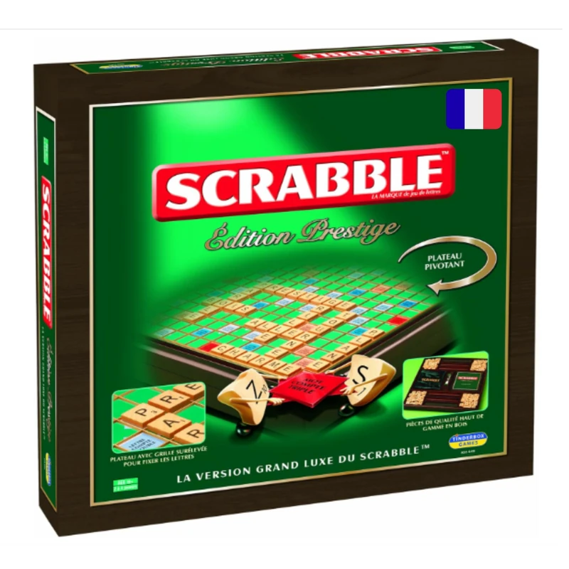 Megableu 855049 Scrabble Prestige Edition [French Language Version]