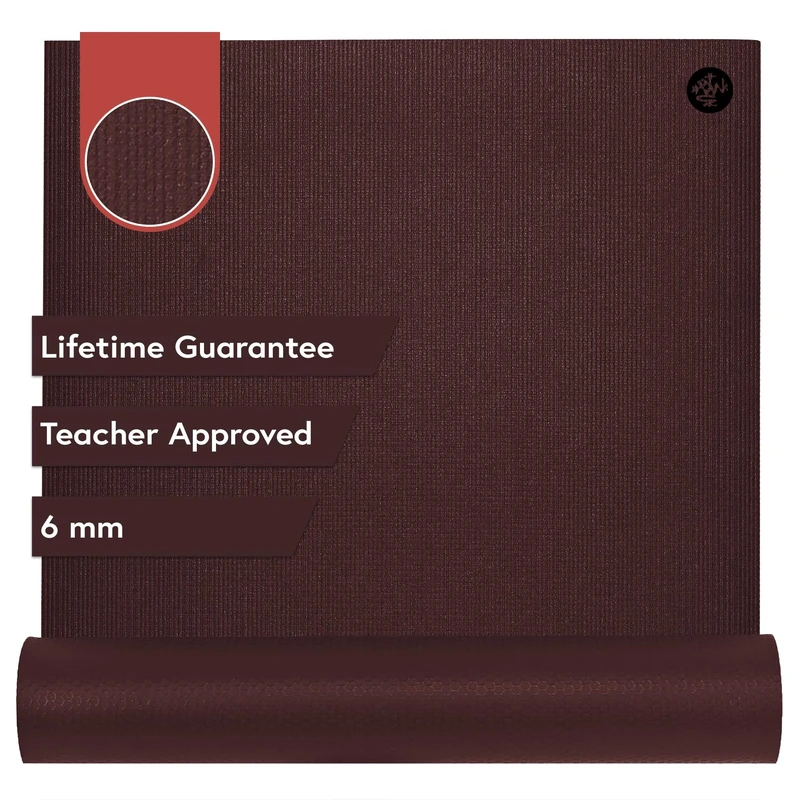 Manduka PRO Yoga and Pilates Mat, Black Verve, 180 cm