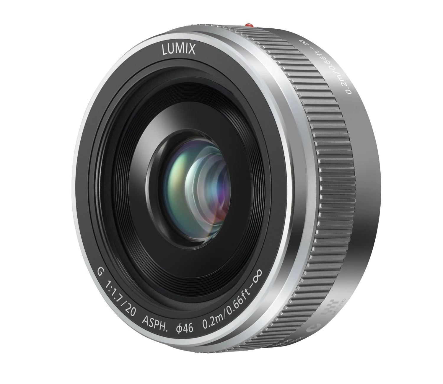 Panasonic LUMIX G II Lens, 20MM, F1.7 ASPH, MIRRORLESS Micro Four Thirds, H-H020AS (USA Silver)