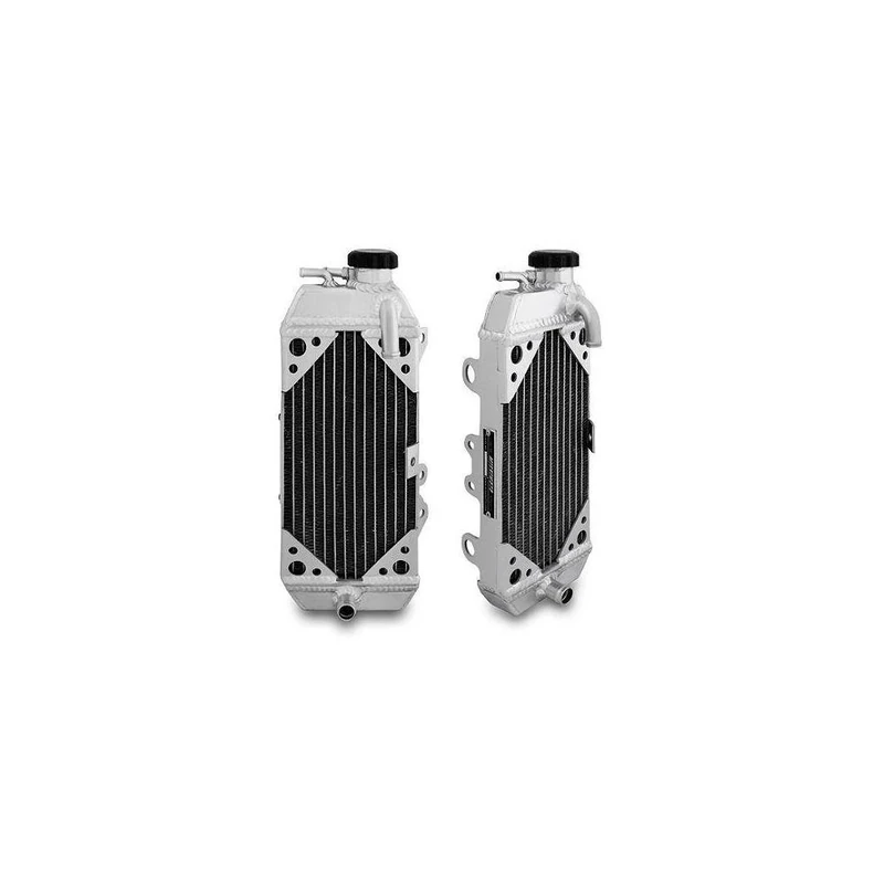 Mishimoto MMDB-KX250F-09RX Braced Aluminium Radiator, Compatible With Kawasaki KX250F 2009, Silver