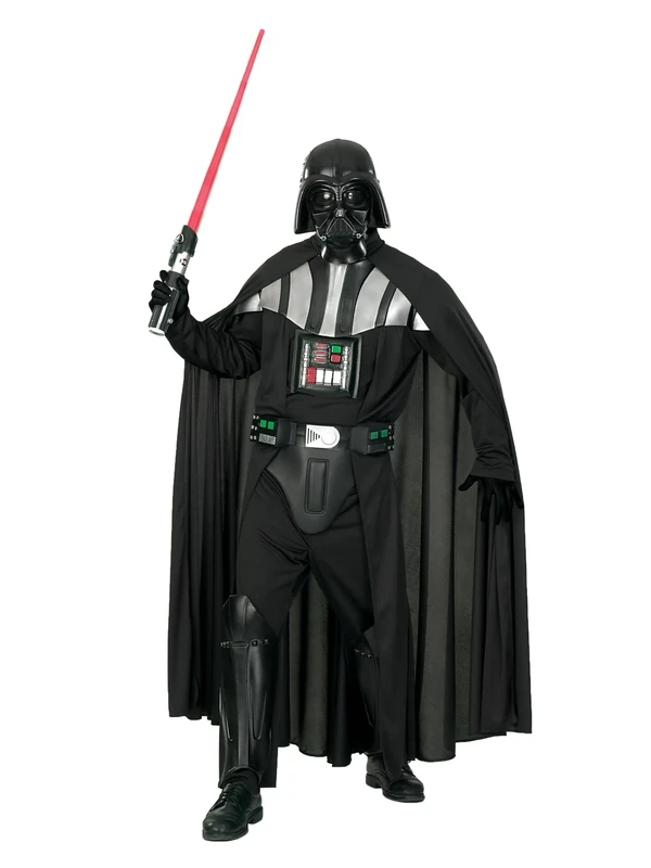 Rubies Official Star Wars Darth Vader Deluxe, Adults Costume - Standard (One Size) Halloween, World Book Day