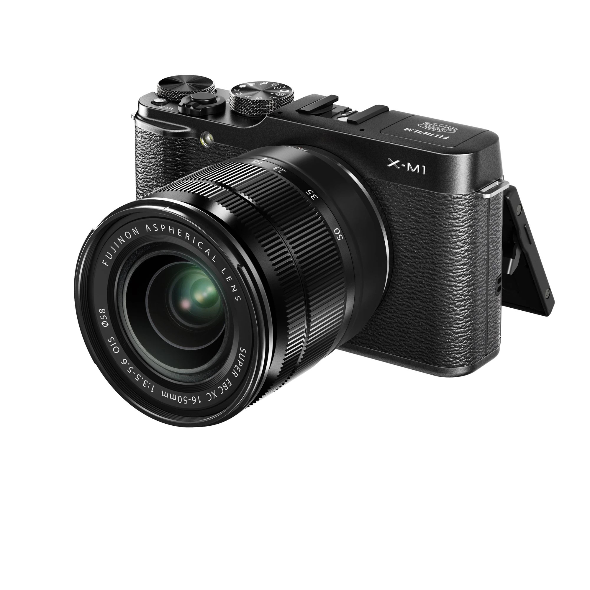 Fujifilm X-M1 Camera - Black (16.3MP, 16-50mm Lens Kit) 3 inch LCD