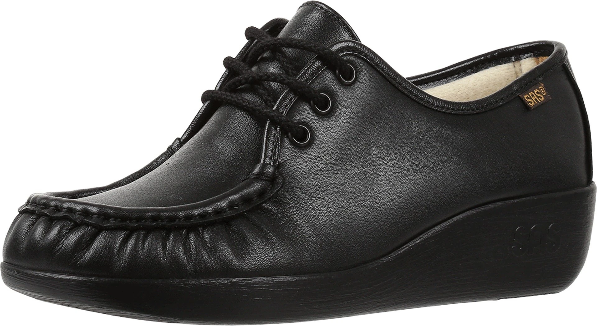 SAS Women's Bounce Lace up,Black,8.5WW