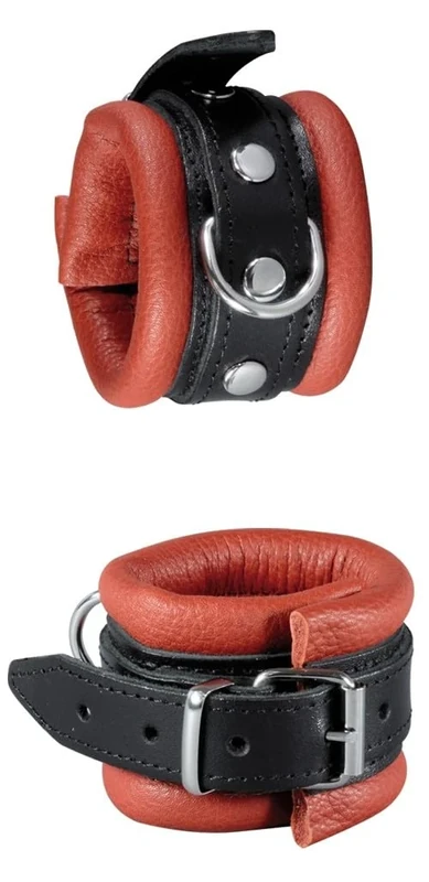 XX-DREAMSTOYS Handcuffs Black/Red One Size