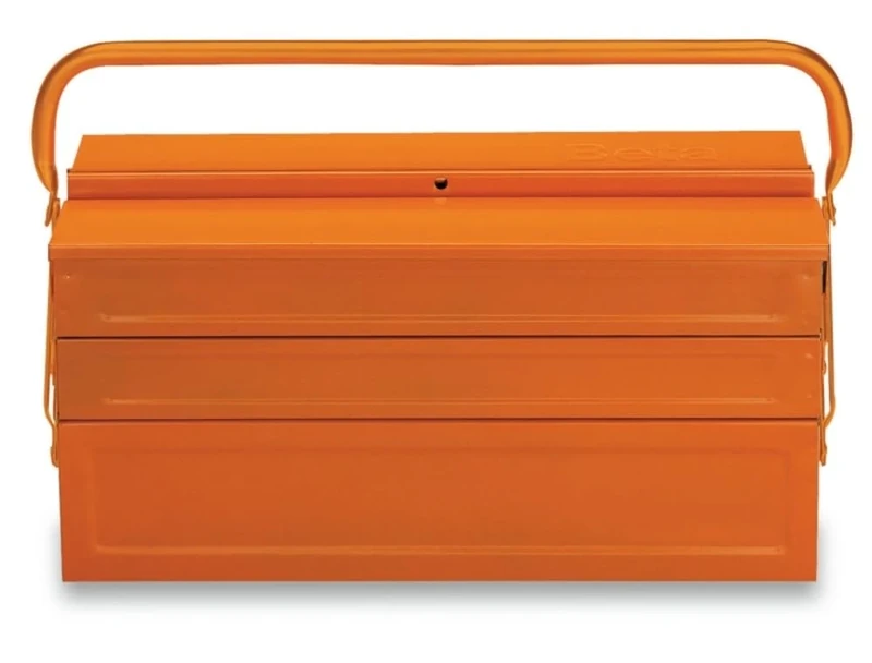 Beta 21200001 Model C20 Five-Section Cantilever Tool Box, Made From Sheet Metal
