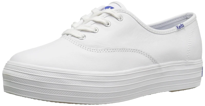 Keds Women’s Triple Trainers, White (White), 2.5 UK