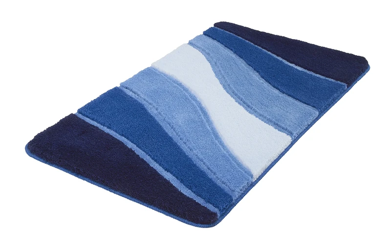 Meusch Ocean 2322799549 Bath Mat 80 x 150 cm Royal Blue - Image 1