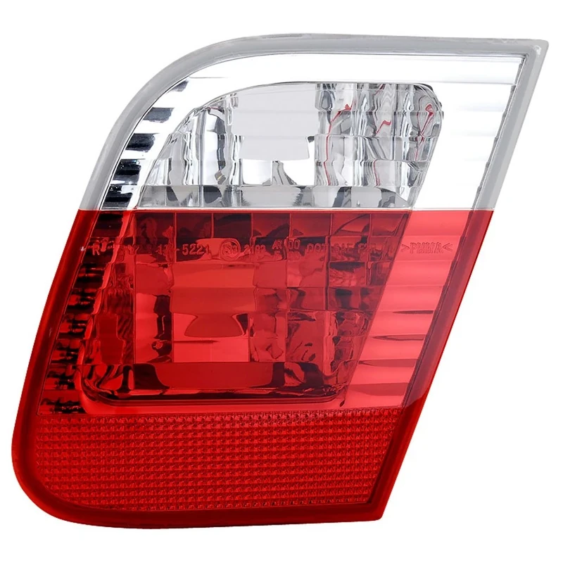 TYC Set Inner Tail Lights (rear hatch) compatible with BMW 3-Series E46 Sedan 2002-2005 - White/Red