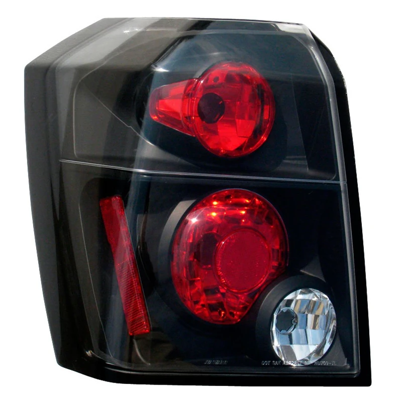 AutoStyle Set Tail Lights compatible with Dodge Caliber 2006- - Black (excl. fog light)