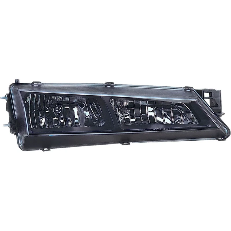 AutoStyle Set Headlights (RHD) compatible with Nissan Silvia S14 1996-1998 - Black/Clear