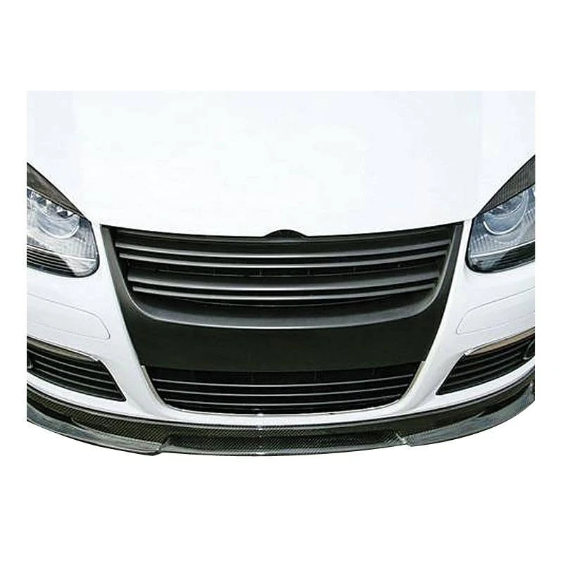 AutoStyle No-Sign GT-Look Grill compatible with Volkswagen Golf V GTi/GT 2003-2008 + Jetta 2005-2010