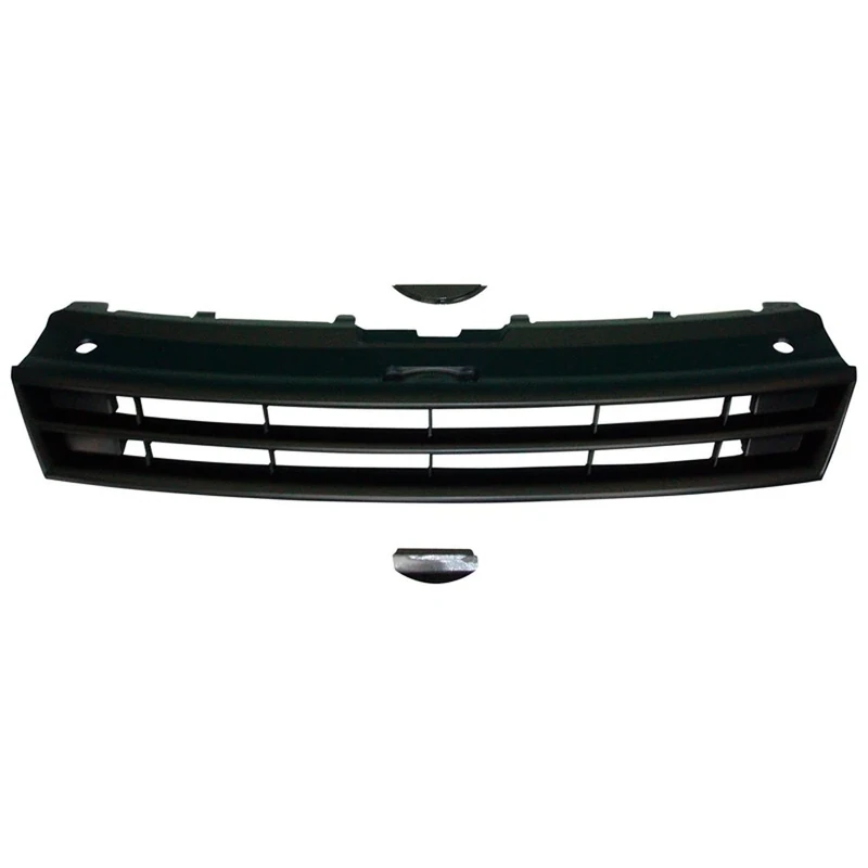 AutoStyle NoSign Grill compatible with Volkswagen Polo 6R 2009-2014 - Black