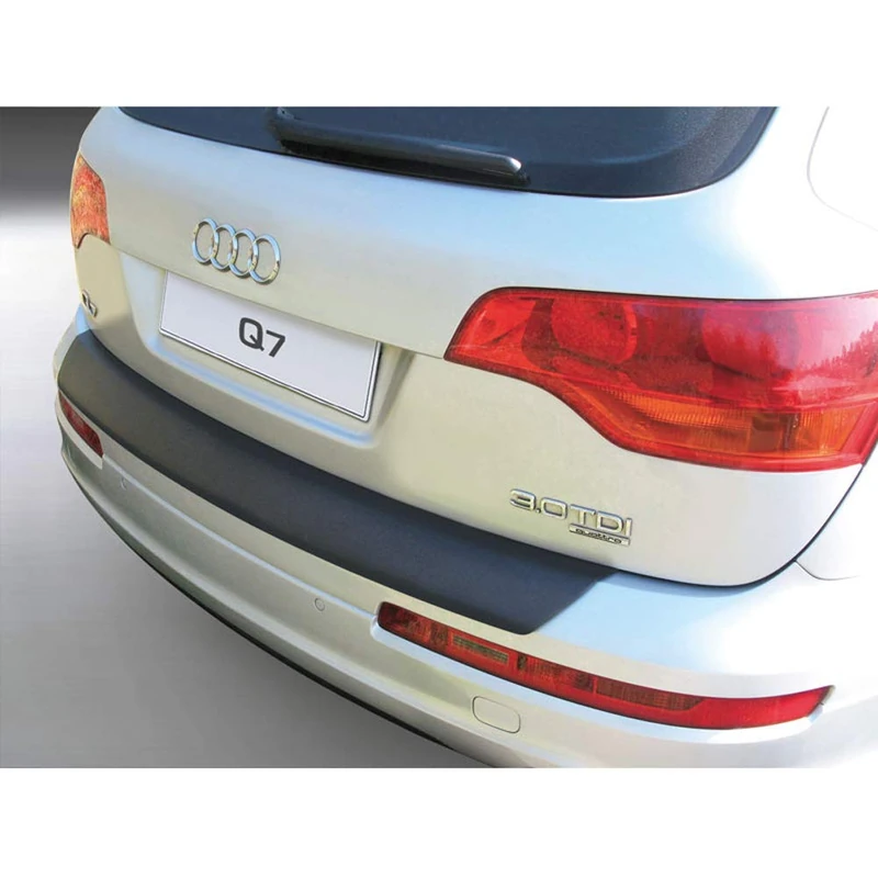 RGM ABS Rear bumper protector compatible with Audi Q7 2006-2015 Black