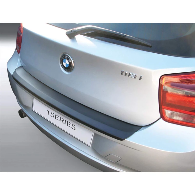 RGM ABS Rear bumper protector compatible with BMW 1-Series F20/F21 3/5 doors 2011-2015 Black