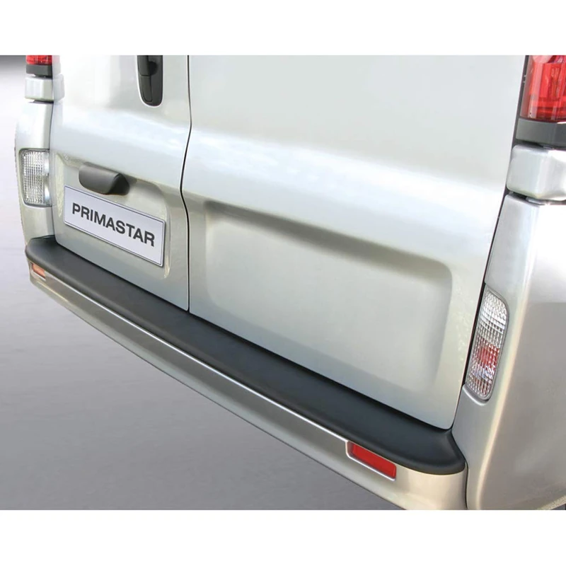 RGM ABS Rear bumper protector compatible with Nissan Primastar/Opel Vivaro/Renault Trafic 2006-2014 Black