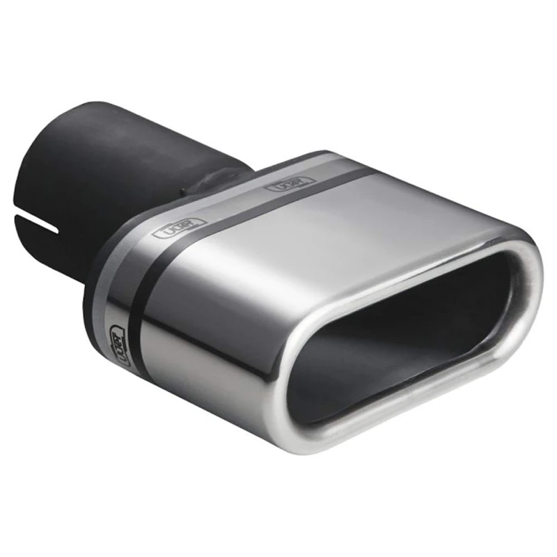 Ulter Sport Exhaust finisher - Oval 110x45mm - Length 80mm - Installation ->50mm - Inox