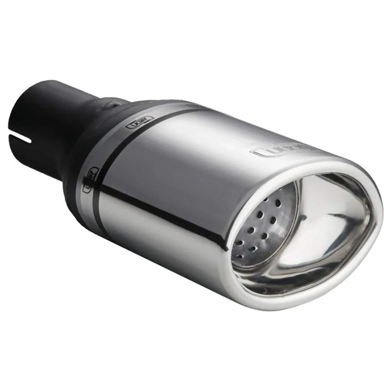 Ulter Sport Exhaust finisher - Oval 120x80mm - Length 120mm - Installation ->50mm - Inox