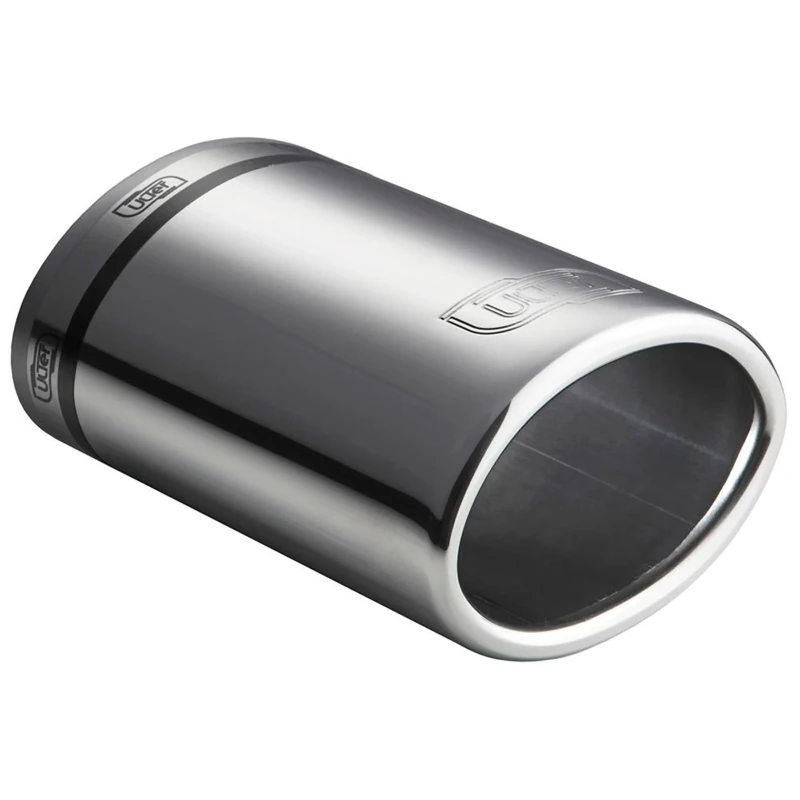 Ulter Sport Exhaust finisher - Oval 120x80mm - Length 120mm - Installation 50-65mm - Inox