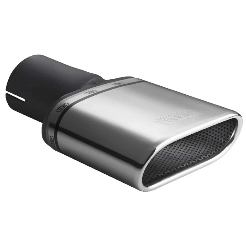 Ulter Sport Exhaust finisher - Oval 167x60mm - Length 120mm - Installation ->50mm - Inox