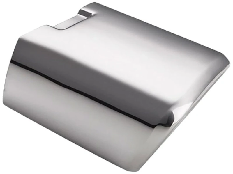 Ulter Sport Exhaust finisher (right) - Rectangular 105x80mm - Length 200mm - Installation 50-60mm - Inox