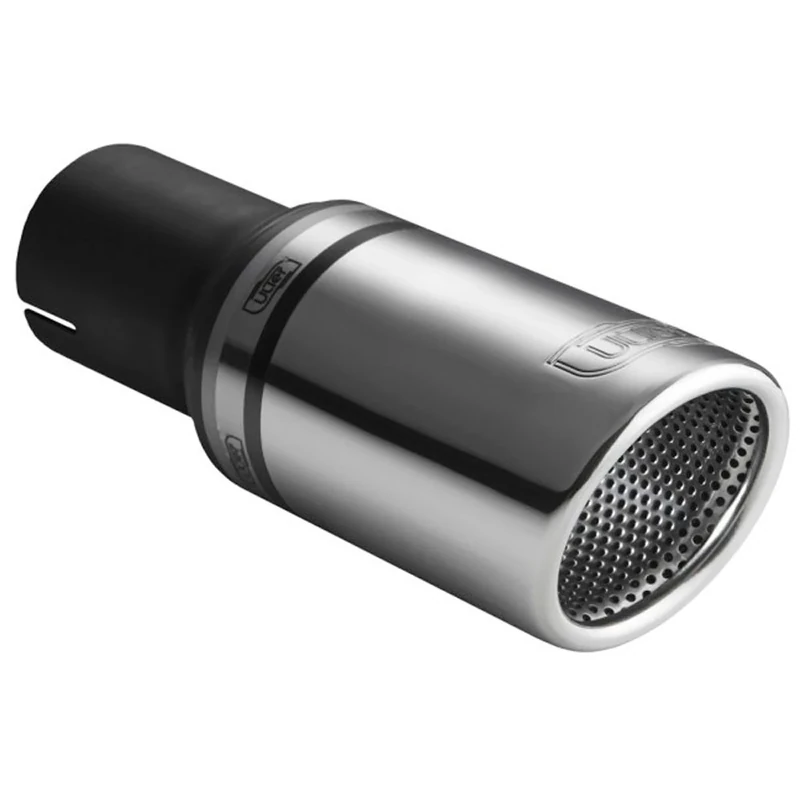 Ulter Sport Exhaust finisher - Round Ø100mm RS - Length 120mm - Installation ->50mm - Inox