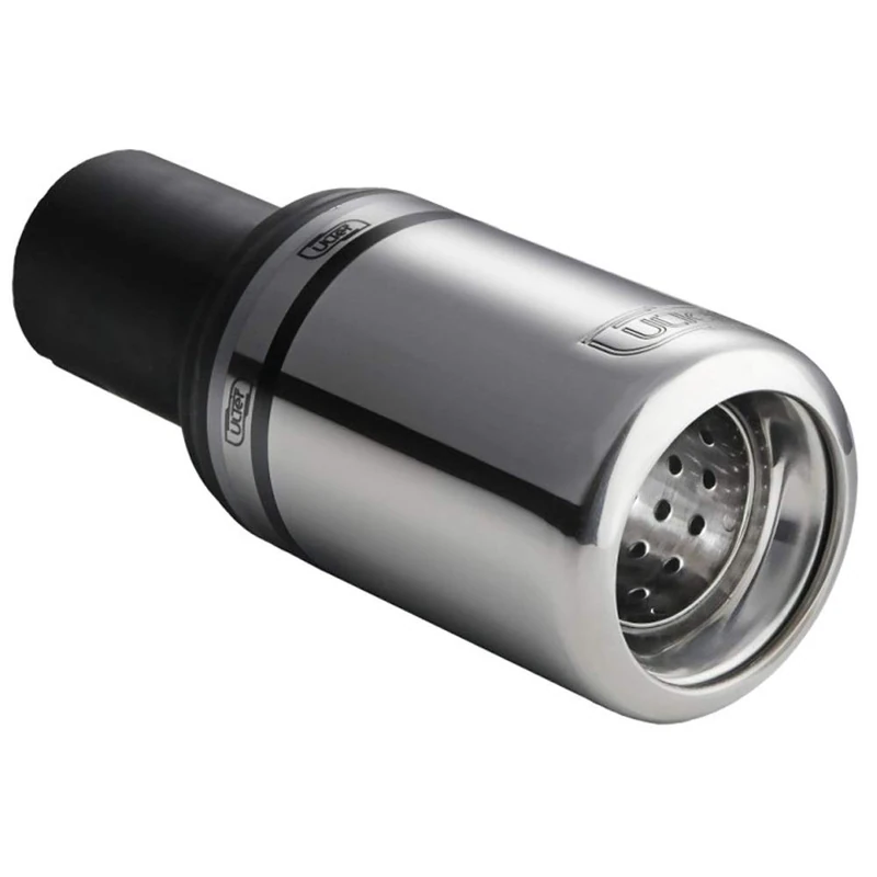 Ulter Sport Exhaust finisher - Round Ø80mm Type 2- Length 120mm - Installation ->50mm - Inox - Image 1