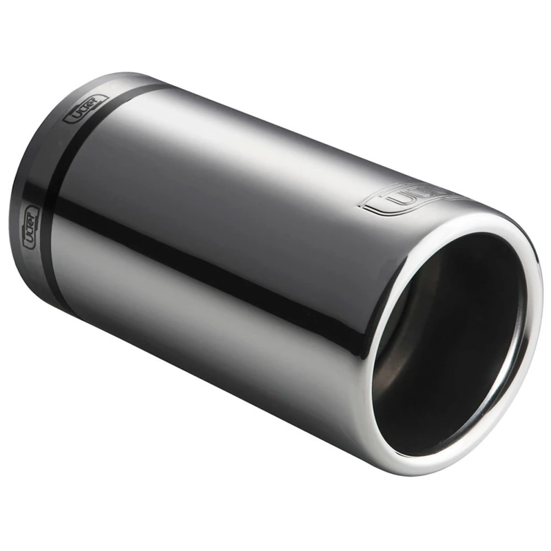 Ulter Sport Exhaust finisher - Round Ø80mm - Length 150mm - Installation 45-56mm - Inox