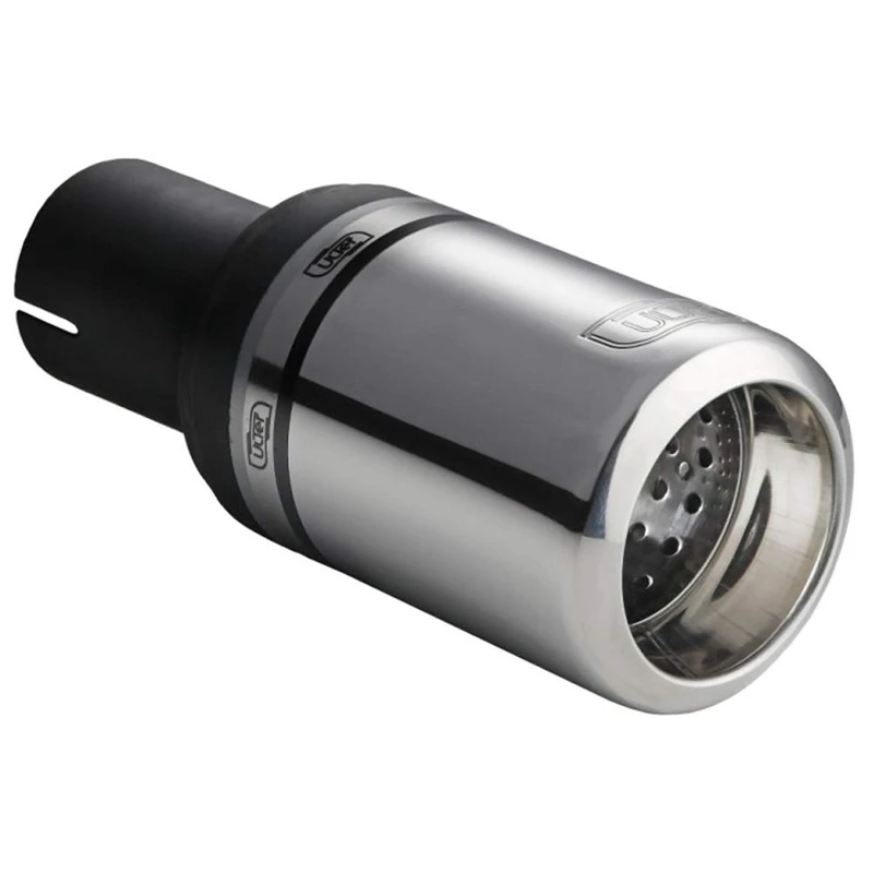 Ulter Sport Exhaust finisher - Round Ø80mm Big Rim - Length 200mm - Installation ->50mm - Inox - Image 1