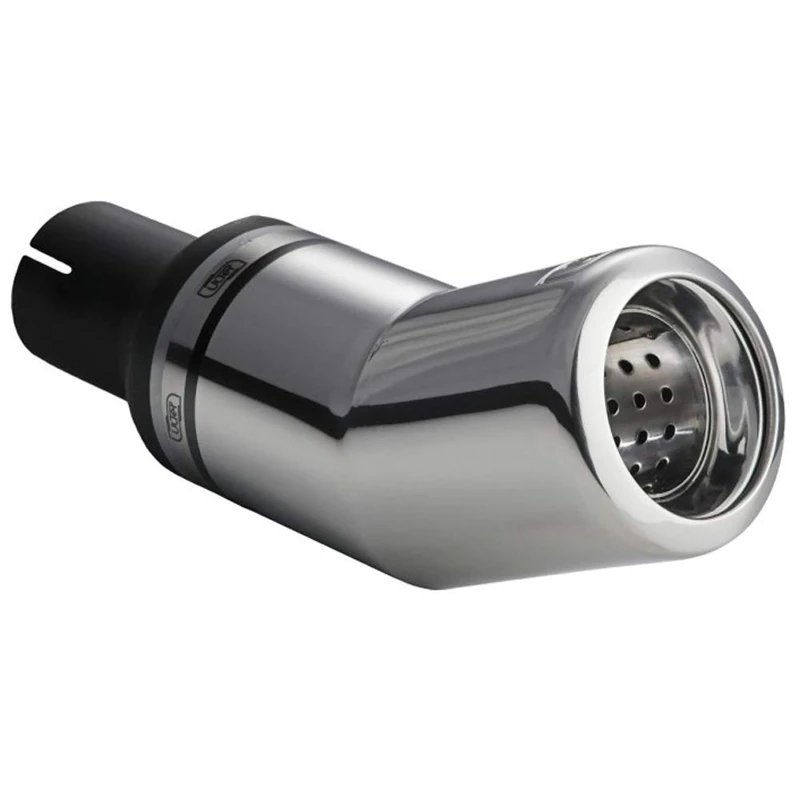 Ulter Sport Exhaust finisher - Round DTM Ø80mm - Length 170mm - Installation ->50mm - Inox