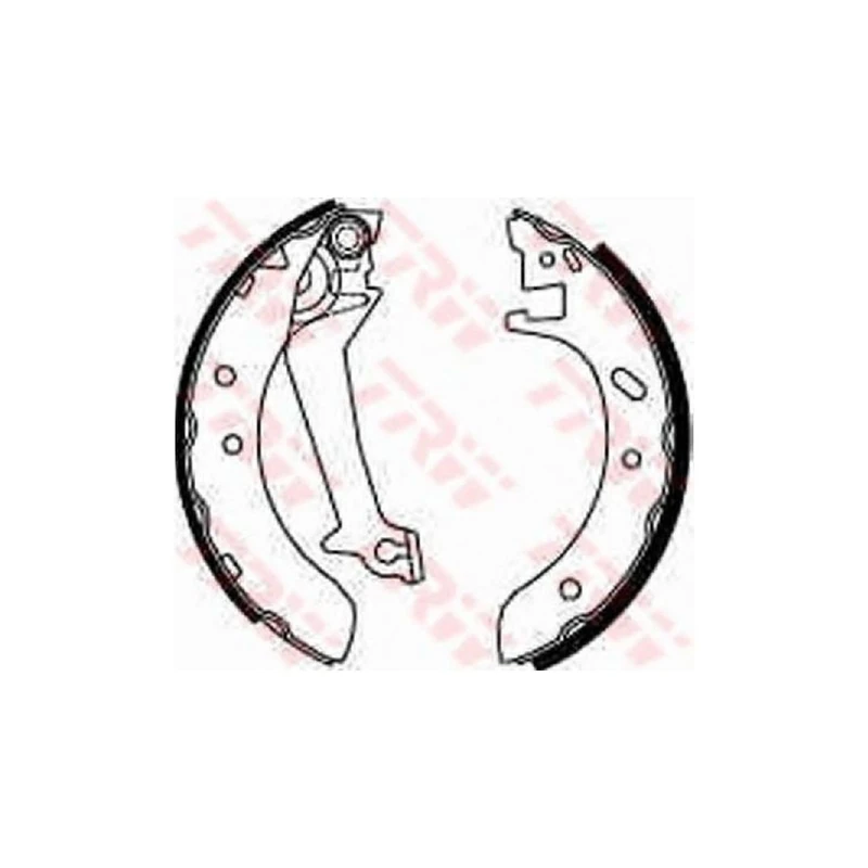 TRW Automotive AfterMarket GS8536 Brake Shoe