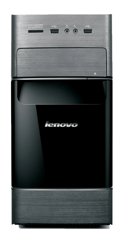 Lenovo H505 Tower Desktop PC - (Silver/Black) (AMD E1 1200 1.4GHz Processor, 4GB RAM, 1TB HDD, DVDRW, LAN, WLAN, Integrated Graphics, Windows 8)