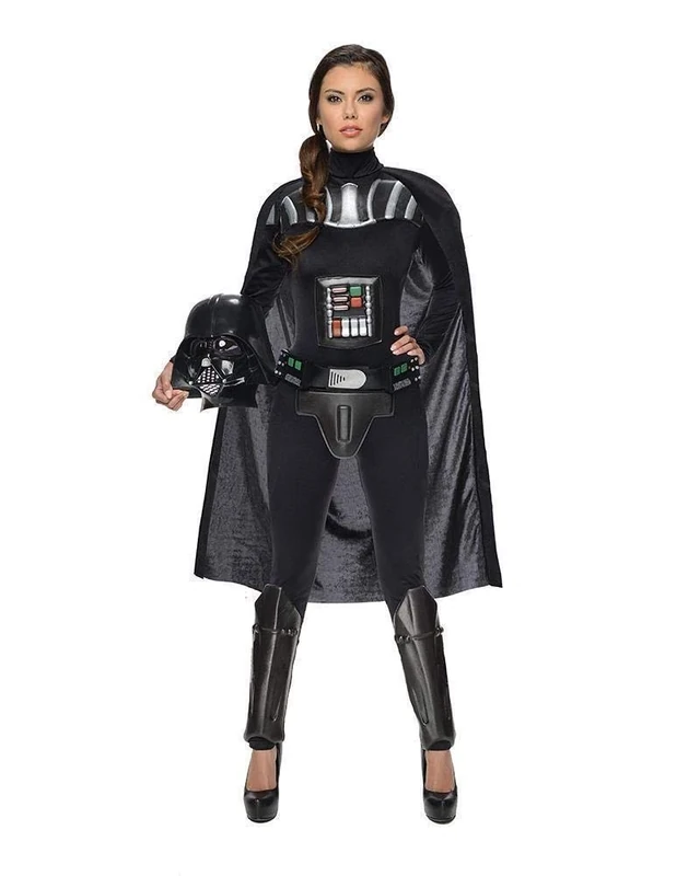 Darth Vader - Female - Star Wars - Adult Fancy Dress Costume - Small - Size 6/10