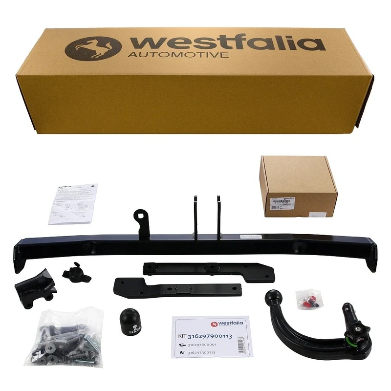Westfalia 316297900113 Verticle Detachable Towbar