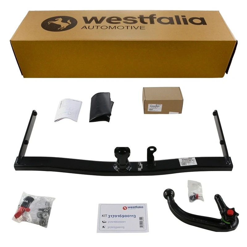 Westfalia 317016900113 Verticle Detachable Towbar