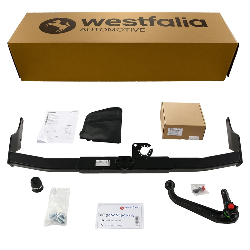 Westfalia 346064900113 Verticle Detachable Towbar