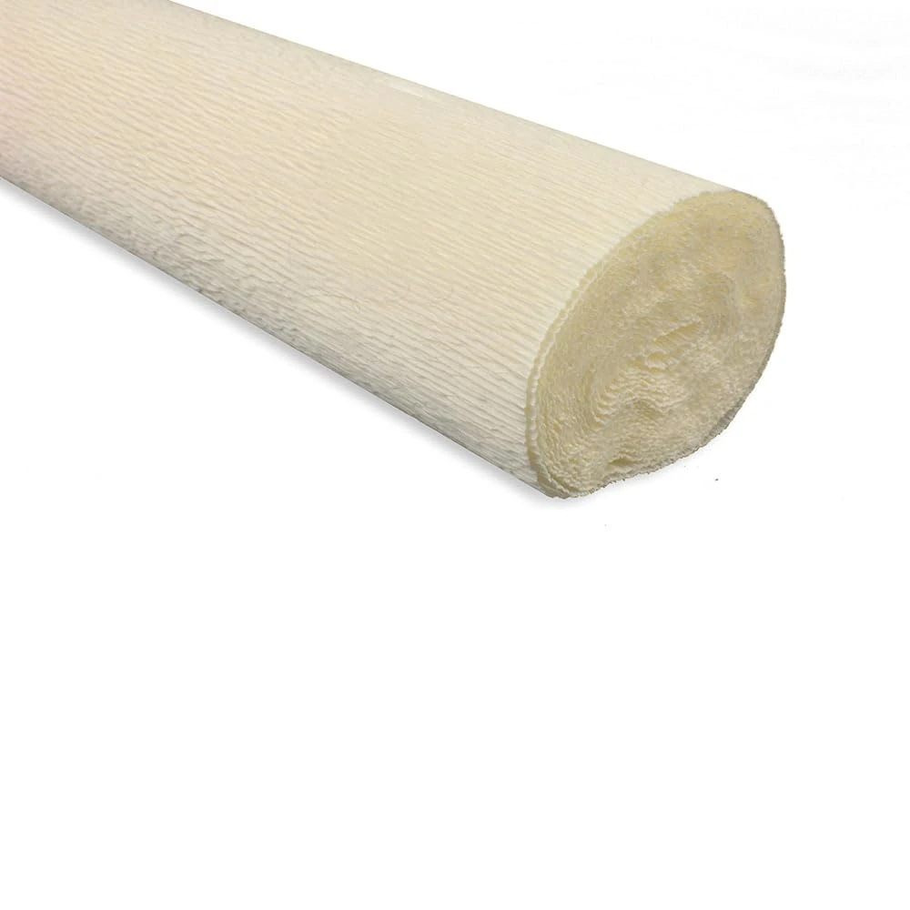 FloristryWarehouse Crepe Paper roll 180g (50x250cm) Ivory (Shade 603)